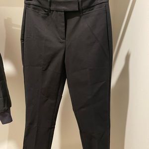 White House Black Market Black Cropped Pants